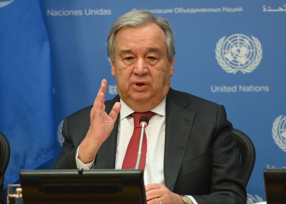UN Secretary-General Antonio Guterres